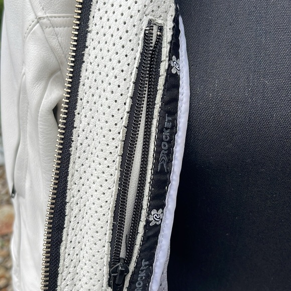 Women’s size extra large leather riding jacket with removable quilted shell - Picture 8 of 15